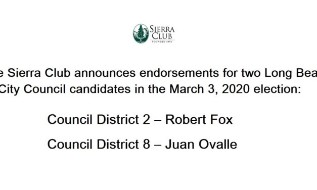 SIerra Club endorsements in Long Beach City Council race